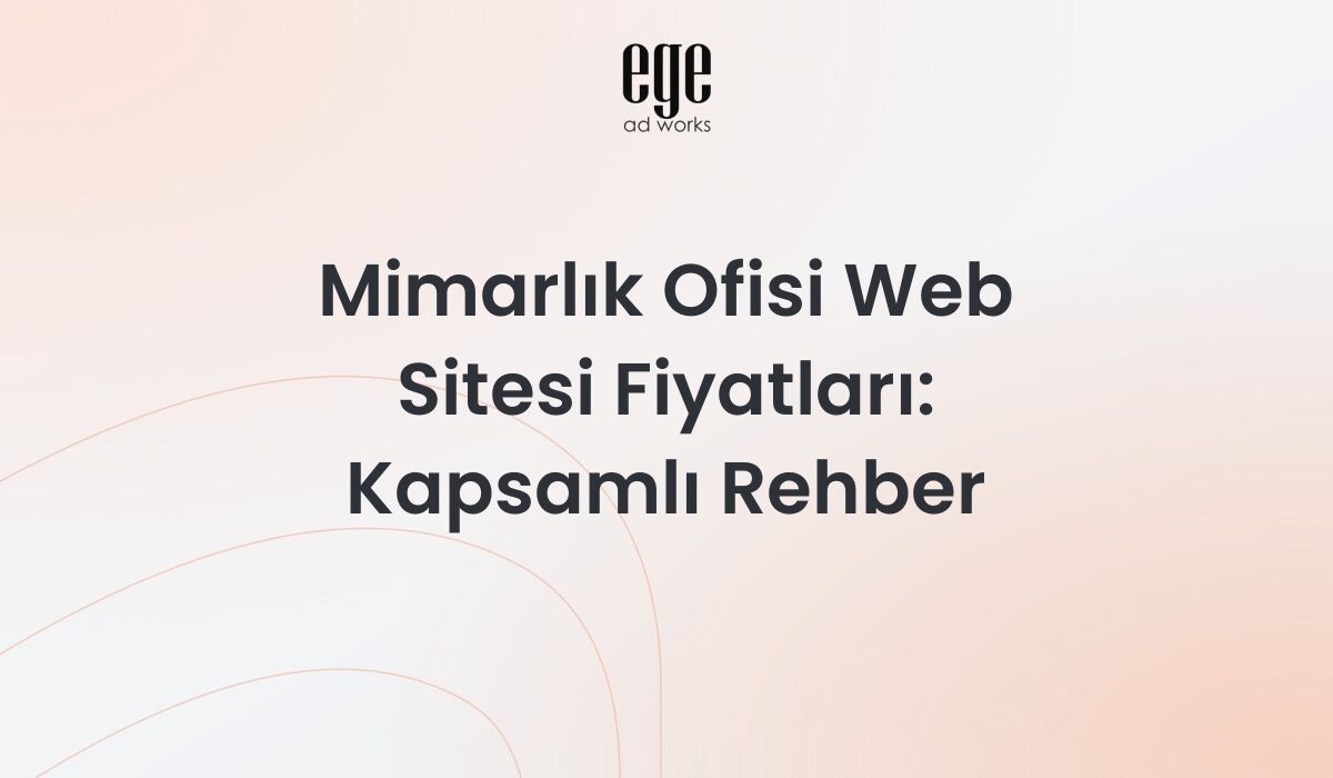 Mimarlık ofisi web sitesi fiyatları ve kapsam planlaması